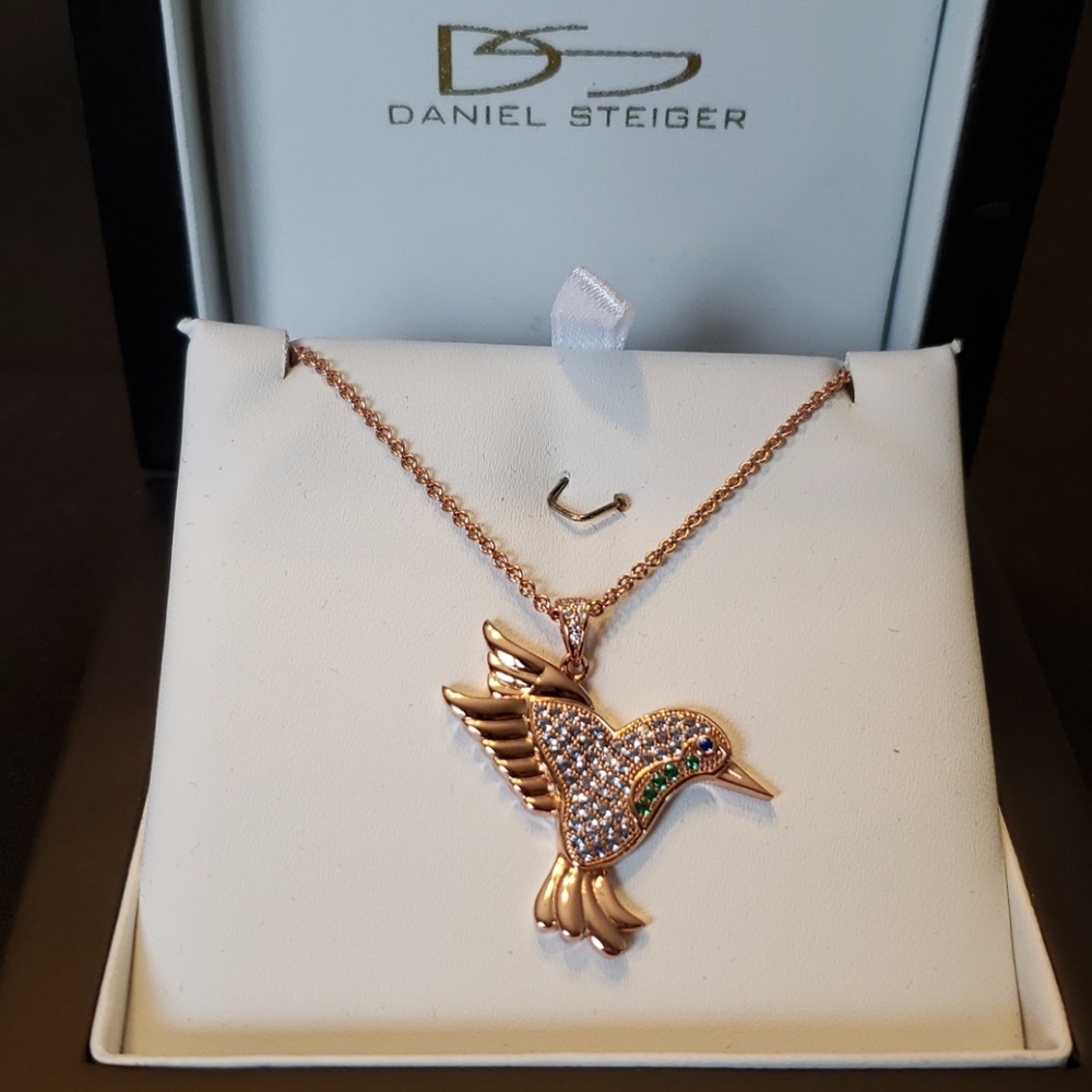 Daniel Steiger hummingbird necklace